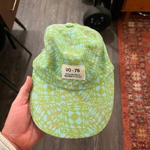 Urban Outfitters Light Green patterned hat